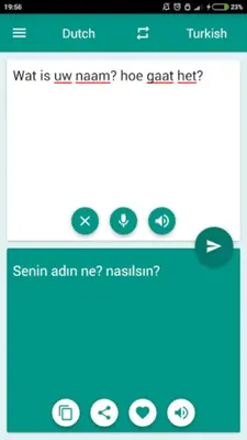 Dutch-Turkish Translator android App screenshot 1